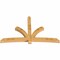 Ekena Millwork Davenport Rough Sawn Timber Gable Bracket, Western Red Cedar, 108"W x 68"H x 6"D x 6"F, 15/12 Pitch GBW108X68X0606DAV00RWR - alternate 3
